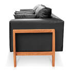 Sofá 2 Lugares Living 225cm Base De Madeira Lucy Facto Escama