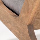 Sofá 2 Lugares Lótus Acquablock Castanho/grafite