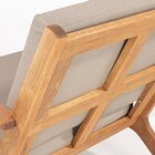 Sofá 2 Lugares Lótus Stain Jatobá Acquablock Fendi Jatobá/fen