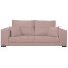 Sofá 2 Lugares Madri Suede - Doce Sonho Móveis - Rosê