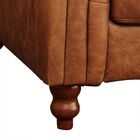 Sofá 2 Lugares Maggiore 180cm Couro Mel G58 - Gran Belo