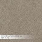 Sofá 2 Lugares Maggiore 200cm Couro Bege G58 - Gran Belo