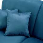 Sofá 2 Lugares Manuela Suede Azul