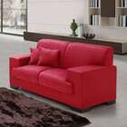 Sofá 2 Lugares Manuela Suede Vermelho