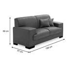 Sofá 2 Lugares Manuela Suede Vermelho