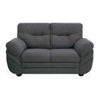 Sofá 2 Lugares Maranello Suede Grafite