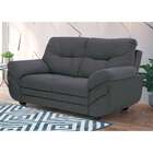 Sofá 2 Lugares Maranello Suede Grafite