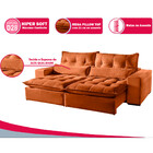 Sofá 2 Lugares Máximo Retrátil E Reclinável 2,00 Metros Velud