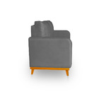 Sofá 2 Lugares Memphis Ultra Conforto Em Madeira Maciça E Sue