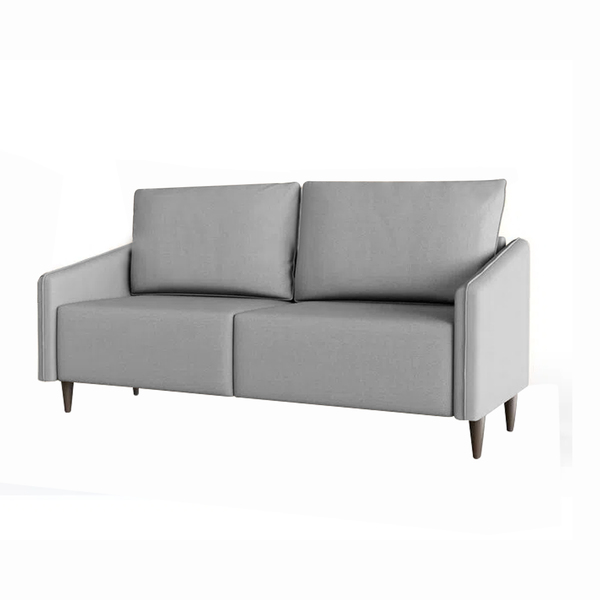 Sofá 2 Lugares Millenium Pés Em Madeira Linho Rustico 1,40m Z