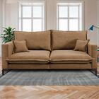 Sofá 2 Lugares Modular Boma 1,70m Boucle Caramelo Sofá Inbox