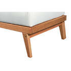 Sofá 2 Lugares Módulo Veraneio  - Bege E Mel - Meu Móvel De M