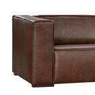 Sofá 2 Lugares Munique Couro Tabaco 165 Cm