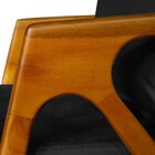 Sofá 2 Lugares Namoradeira Corino Mona Luxo Preto