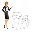 Sofá 2 Lugares Namoradeira E Poltrona Lana Veludo Bege Base D