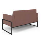 Sofá 2 Lugares Namoradeira E Poltrona Marisa Industrial Alta