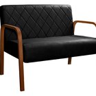 Sofá 2 Lugares Namoradeira Lara Decoração Sala Quarto Recepçã