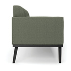 Sofá 2 Lugares Namoradeira Madeira Preto Marisa Bouclê D03 -