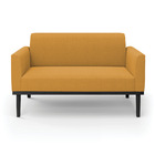 Sofá 2 Lugares Namoradeira Madeira Preto Marisa Bouclê D03 -