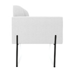 Sofá 2 Lugares Namoradeira Pé Ferro Preto Marisa Bouclê D03 -