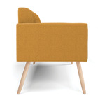 Sofá 2 Lugares Namoradeira Pé Palito Natural Marisa Bouclê Mo