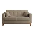 Sofá 2 Lugares Narvik Linho Bege