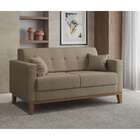 Sofá 2 Lugares Narvik Linho Bege