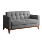 Sofá 2 Lugares Narvik Linho Cinza