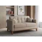 Sofá 2 Lugares Narvik Linho Cru