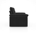 Sofa 2 Lugares Net Cosmos Preto
