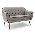 Sofá 2 Lugares Niky Cinza