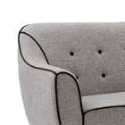 Sofá 2 Lugares Niky Cinza