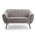 Sofá 2 Lugares Niky Cinza