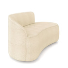 Sofá 2 Lugares Orgânico 140 Cm Morgan Bouclê D03 - D'rossi -