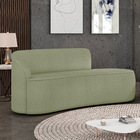 Sofá 2 Lugares Orgânico 140 Cm Morgan Bouclê D03 - D'rossi -