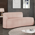 Sofá 2 Lugares Orgânico 140 Cm Morgan Bouclê D03 - D'rossi -