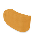 Sofá 2 Lugares Orgânico 140 Cm Morgan Bouclê Mostarda