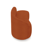 Sofá 2 Lugares Orgânico 140 Cm Morgan Bouclê Terra