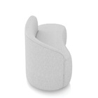 Sofá 2 Lugares Orgânico 140 Cm Morgan Linho Cinza