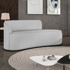 Sofá 2 Lugares Orgânico 140 Cm Morgan Linho D03 - D'rossi - C