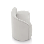 Sofá 2 Lugares Orgânico 140 Cm Morgan Veludo D03 - D'rossi -