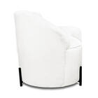 Sofá 2 Lugares Orgânico 140cm Pé Ferro Preto Morgan Bouclê D0