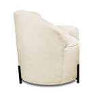 Sofá 2 Lugares Orgânico 140cm Pé Ferro Preto Morgan Bouclê D0