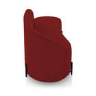 Sofá 2 Lugares Orgânico 140cm Pé Ferro Preto Morgan Veludo D0