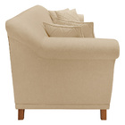 Sofá 2 Lugares Para Sala De Estar 180cm Apollo Linho Dourado