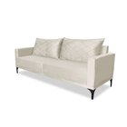 Sofá 2 Lugares Para Sala De Estar Eliot Bege