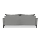 Sofá 2 Lugares Para Sala De Estar Eliot Cinza