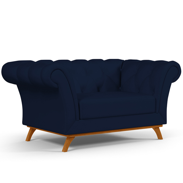 Sofá 2 Lugares Para Sala De Estar Império 150 Cm D02 Veludo A