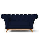 Sofá 2 Lugares Para Sala De Estar Império 150 Cm D02 Veludo A