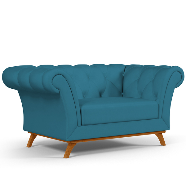 Sofá 2 Lugares Para Sala De Estar Império 150 Cm D02 Veludo A